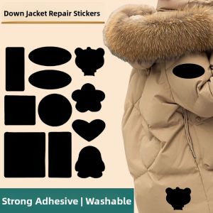 Professional down Jacket Patch Self Adhesive No Sewing Traceless Handmade Repair Sticker Washable Clothing Hole Repair Fabric Patch