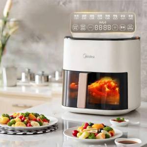 Midea | Large Capacity Visible No-Flip Air Fryer