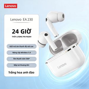 Lenovo | Tai Nghe Không Dây Bluetooth 5.4 Lenovo EA230 TWS Có Mic Khử Tiếng Ồn Âm Thanh Nổi HiFi Chức Năng Đàm Thoại Dành Cho Người Lớn (nam/nữ)