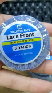 3 Roll 0.8 CM*3 Yards Super Hair Blue Tape Double-Sided Adhesive Tape for Hair Extension/Lace Wig/Toupee