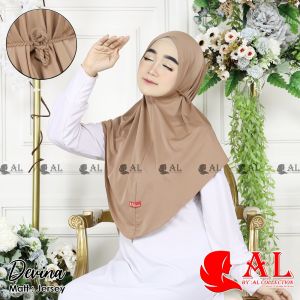 BERGO INSTAN DEVINA TALI KEPANG ROPEL KERUDUNG INSTAN BERGO ROPEL JILBAB INSTAN BERGO TALI ULIR HIJAB INSTAN