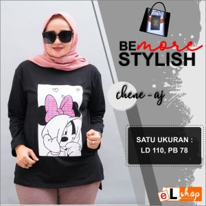 KAOS ZOLAQU TERBARU 2024 BAJU WANITA LENGAN PANJANG ATASAN JUMBO OVERSIZE OFFICIAL STORE AGEN RESMI