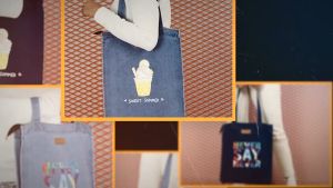 Tas Bahu Wanita MOIS DE MARS: Jeanstoff Series & VB