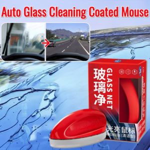 Auto Glass Bright Mouse Coating Plating Anti-Rain Anti Fog Windshield Cleaners Car Glass Cleaner with Sponge 玻璃油膜去除剂