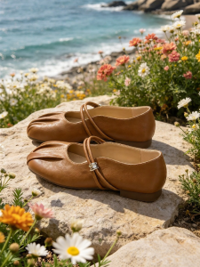Josiny | Vintage French Style Summer Womens Flat Shoes