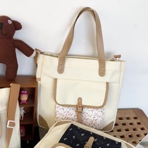 Mismi Hailey Bag Tas Selempang Wanita Korean Style Tote Bag Resleting Perempuan Stylish - 38H