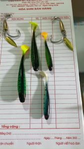 LƯỠI AR MÓC MỒI MỀM CÂU LURE CHẤT LIỆU THÉP KHÔNG RỈ ĐỒNG VỚI TITAN 4C - 5CM