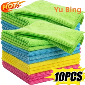 BestSeller 5/10PCS Thickened Cleaning Towels For Microfiber Kitchen Reusable Multipurpose Cleaning