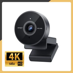 Camera Web EMEET 4K 1080P 60fps Có Micrô Mini USB Cho Máy Tính Để Bàn Máy Tính Xách Tay - Webcam Độ Phân Giải Cao