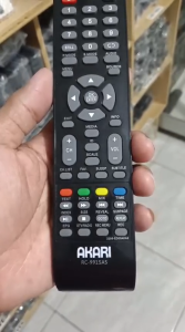 Remot Remote TV Akari LCD LED RC-9915AS Tanpa Setting