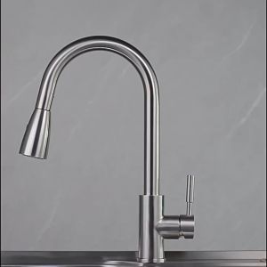 Kitchen Faucet Household Pull-Out Sink Dishwasher Splash Proof Adjustment Rotatable Water Tap