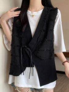 AIYITI | Summer New Chinese Style Retro Layered Vest Jacket Plus Size