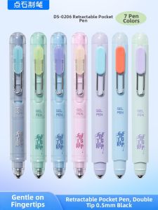 DIANSHI | Smooth Retractable Pocket Friendly Gel Pen for Students