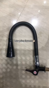 Kitchen Sink Faucet Stainless Steel Flexible Neck Hot and Cold Water Mixer Kitchen /Bathroom Sink Fa