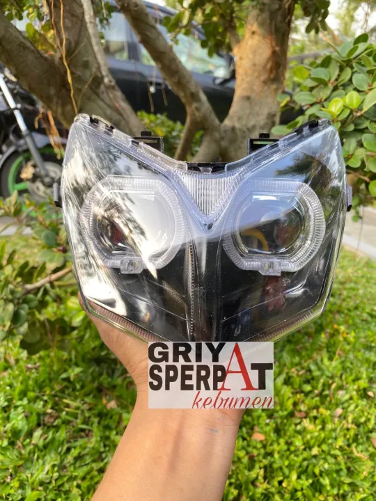 REFLEKTOR%20LAMPU%20DEPAN%20SUPRA%20X%20125%20BATMAN%20BILED%20MINI%20LED%20-%20Image%205