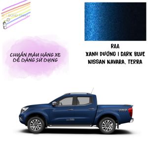 NISSAN NAVARA MÀU XANH DƯƠNG - BÌNH XỊT SƠN XOÁ VẾT XƯỚC Ô TÔ 400ML (MÃ MÀU RAA)