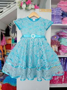 Dress gaun Rapunzel full brokat