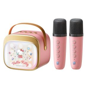 OTN | Portable Bluetooth Karaoke Speaker with Microphone for Home Use Cute Hello Kitty Design Wireless Speaker for Parties and Gifts