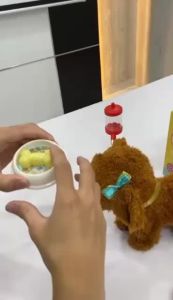 Boneka Anjing Gerak Intelligent Dog Mainan Bisa Jalan Cute
