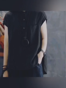 YohenShop Blouse Atasan Wanita / Blus  Wanita / Atasan Linen / Size M-L-XL