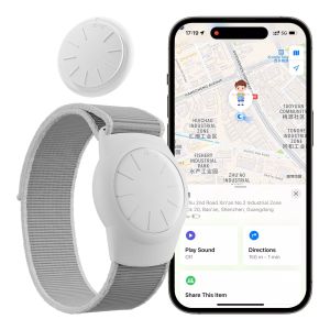 TOPSION GPS Tracker for Kidsand ElderlyReal-Time Mini GPS Tracker Watch Band Works with Find My (iOS Only) APP No Monthly Fee