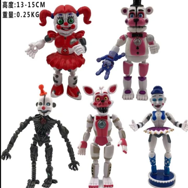 Actions figure fnaf sister location funko pop freddy Tangan Kepala