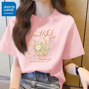 Jeanswest | Summer Dopamine Cotton T-Shirt