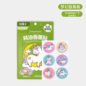 GREEN NOSE | Essential Oil Scent Sticker Set