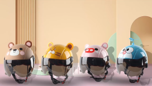 🎉ส่วนลด 70%🎉 หมวกกันน็อคเด็กน่ารักลายการ์ตูนคุณภาพสูง ใช้ได้ทุกฤดู เหมาะสำหรับเด็กอายุ 2-17 ปี - รอบศีรษะ 48-55 ซม.