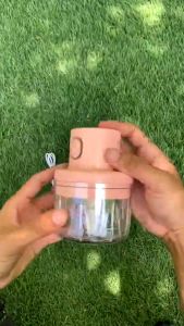 250ML Rechargeable Smart Masher Electric Garlic Blender Portable USB Wireless Blender Food Chopper蒜蓉搅拌器 食品切碎器