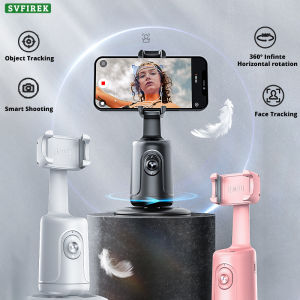 AI Face Tracking Gimbal Stabilizer 360° Phone Tripod Auto Face Tracking Phone Holder for Vlog live