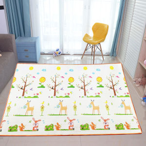 KANGNIKE | Double-Sided Thick Baby Crawl Mat Environmental Friendly Odorless Moisture-Resistant