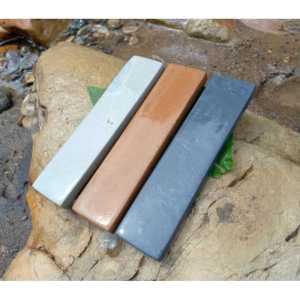 COD Pengasah pisau Batu Asah 1 Paket isi 3 Pcs Grit 1000 4000 6000 Ukuran 15x3x2 Cm