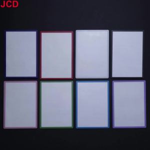 1Piece For 2DS Top Surface Mirror Glass/Plastic Upper LCD Screen Lens With Adhesive Front Replacement Protector Cover