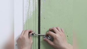 6Inch Heavy Duty Window Lock Gate Lock Cabin Hook for Sliding Door Black Gate Latches Hardware for Window Shed Fence Gate Cabinet Closet