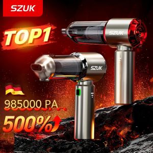 SZUK C012MAX Máy Hút Bụi Ô Tô Cầm Tay Không Dây Có Lực Hút Mạnh Đầu Phun Đa Năng Bộ Lọc HEPA Máy Thổi Gia Đình Máy