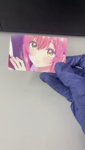(Opened Unit) Y Line The 100 Girlfriends Who Really Really Really Really Really Love You Trading Hologram Illustration Card Collection Anime