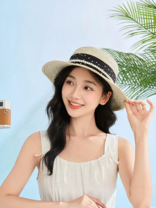 SANFU | Sun Protection Bowknot Grass Hat Accessories