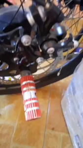 MOTUS Solid Aluminium Alloy Bicycle Foot Pegs Front Rear Axle Footrest Stunt Pegs BMX / Lajak / Fixie (sepasang)