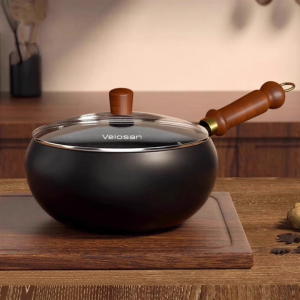 Velosan | Home Non-Coated Hammered Wok 24CM