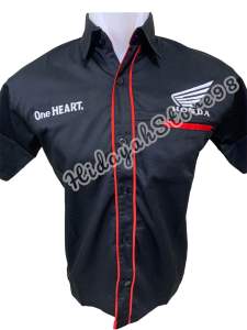 KEMEJA ONE HEART HONDA KEMEJA HONDA SERAGAM HONDA ONE HEART PDL HONDA ONE HEART
