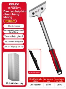 DELIXI | Lưỡi Dao Cạo Vữa & Loại Bỏ Keo Dán cho Vệ Sinh Mạch Nứt