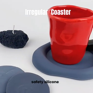 【SG Seller】Nordic Minimalist Cloud Shape Silicone Coaster Non-Slip Mat