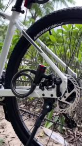 Bike Steel Cable Lock with Mounting Bracket Bicycle Steel Wire Lock High Security Mountain Bike Safety Lock for MTB Road Bike