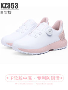 PGM Golf Shoes for Women Waterproof Breathable Korean Style Sports Golf Shoes Soft Bottom Shock Absorption Micro Heightening