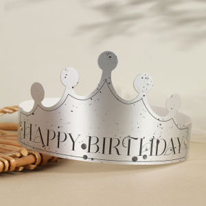 Birthday Hat Internet Celebrity Ins Crushhat Adult and Children Full-Year Birthday Party Birthday Hat Cake Crown Headdress Customization