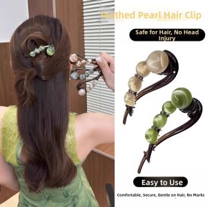 Summer Simple Hairstyling Clip Twisted Barrette