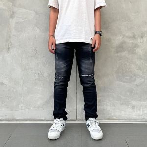 XTyasaa -{COD} Celana Jeans Pria Dewasa Terbaru Streach Melar Kekinian