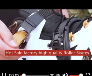 ผู้ใหญ่ 20 ซึ่ง รองเท้าสเก็ต ผู้ใหญ่ โรลเลอร์เบลด ผู้ใหญ่ รองเท้าสเก็ต Black/Gold