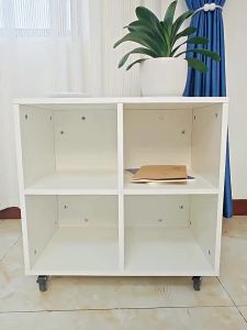 Multi-grid Shelving Unit Wood